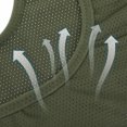 thumbnail image 3 of HONMEET Underarm Sweat Vest Girls Breathable Polyester 1Pack for Running and Hot Weather Training, 3 of 6