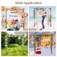 thumbnail image 6 of Laicejoy 7.2 FT Square Wedding Arch Wooden Arbor Backdrop Stand w/Triangular-Shaped Base, 6 of 8