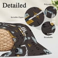 thumbnail image 3 of Cartoon Tractor Body Pillow Covers 20"x60", Cute Grey Digger Shovel Truck Car Black Soft Brushed Microfiber Breathable Throw Pillow Covers, Pillowcase with Zipper for Couch Sofa Bedroom Living Room, 3 of 9