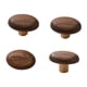 thumbnail image 4 of 4 ganchos de madera para abrigos, perchas para gabinetes, multiusos, ligeros y modernos. Oval, 4 of 9