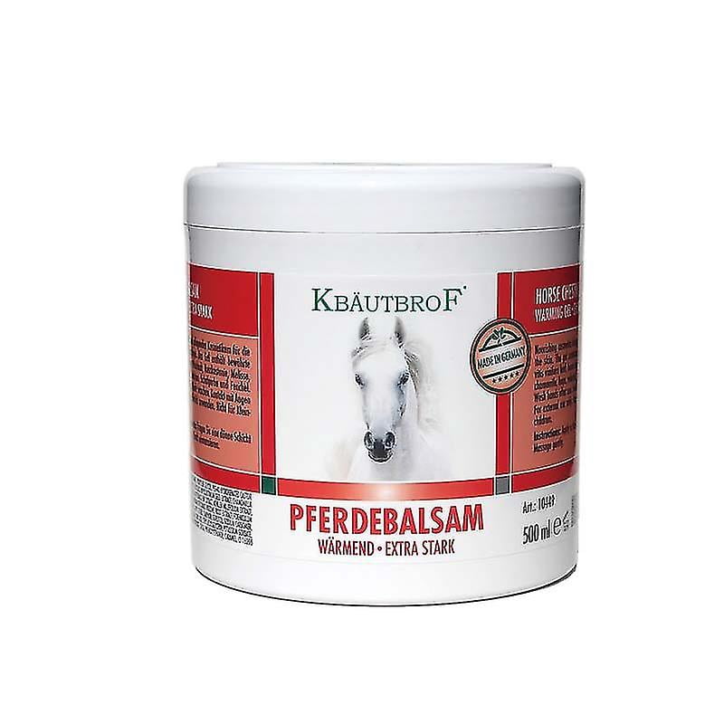 250ml/500ml Horse Balm Massage Oil Horse Chestnut Balm Massage Gel For Key Muscle Pain Relief Massage Cream Colour 500ml