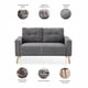 thumbnail image 5 of Sala Easy Living 2,2  Kumo Gris Oxford, 5 of 6