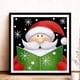 thumbnail image 4 of 5D bricolaje completo taladro diamante pintura Santa Claus punto de cruz para decoraciones de Navidad FLhrweasw Nuevo, 4 of 9