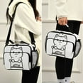thumbnail image 5 of FORMRS Student Insulated Lunch Bag with Shoulder Strap Reusable Cooler Box for School, Cute Chubby Cat, 5 of 9