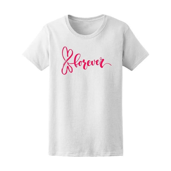 Love Forever Cute Hearts Tee Women's -Image by Shutterstock