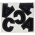 thumbnail image 3 of 4" Fun Font Letters, Black Stitch, 160 Pieces, 3 of 4