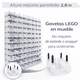 thumbnail image 3 of Gavetas Organizadoras Apilables Pack 60 | Cajas Organizadoras para Tornillos, Ferretería y Almacenamiento, 3 of 11