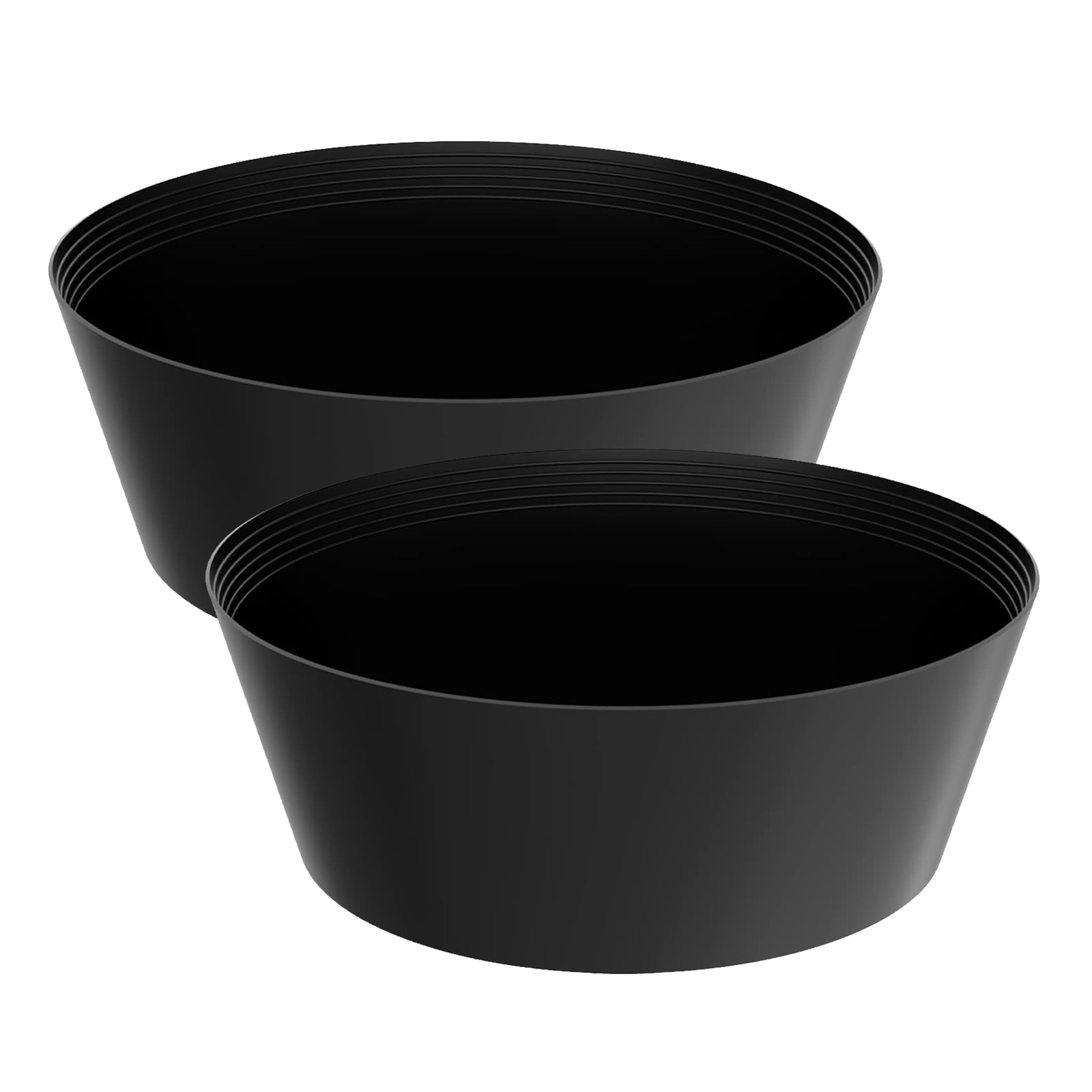 EDFRWWS Slow Cooker Liner Bag Silicone Crockpot Cooking Bag Kitchen Tool (Black 2pcs)