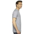 thumbnail image 3 of (Price/each)American Apparel A2001U Fine Jersey Crewneck T-Shirt-USA-Heather Grey-4X, 3 of 3