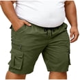 thumbnail image 6 of Horkkom Mens Shorts High Waisted Straight Leg Running Shorts Summer Travel Gym Shorts With Pockets, S-5XL, 6 of 8