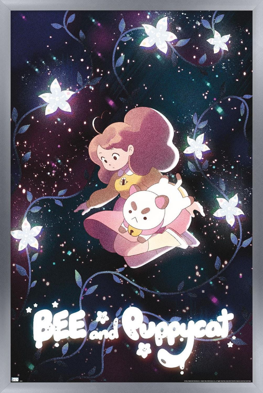 Bee And Puppycat - Space Flowers Key Art Wall Poster