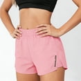 thumbnail image 3 of cocolona Womens Summer Casual High Waist Athletic Shorts Elastic Waist Stretch Slim Workout Gym Running Skorts, 3 of 5