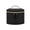 Black, variant on Brown Travel Makeup Bag Structured Vanity Case with Removable Divider