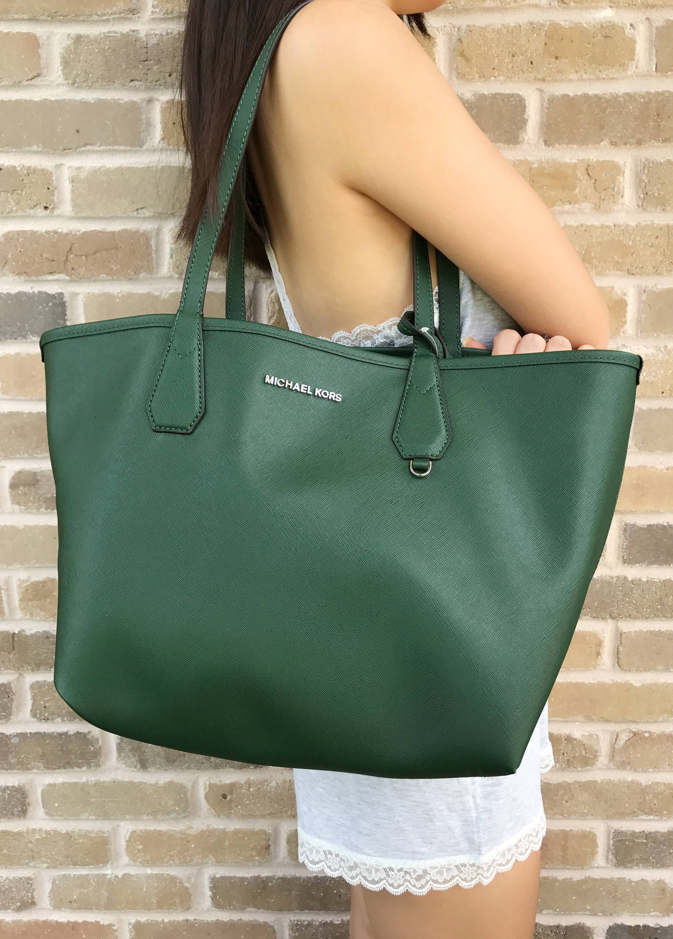Michael Kors Candy Reversible Tote Moss 