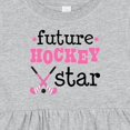 thumbnail image 4 of Inktastic Future Field Hockey Star Girls Baby Dress, 4 of 5