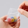 thumbnail image 6 of Iumwxz 7 Day Pill Organizer Pouches, Mini Reusable Waterproof Plastic Transparent Travel Storage Bags for Vitamins Supplements Small Items, Compact Size for Pocket Purse Backpack(White,1 Piece), 6 of 7