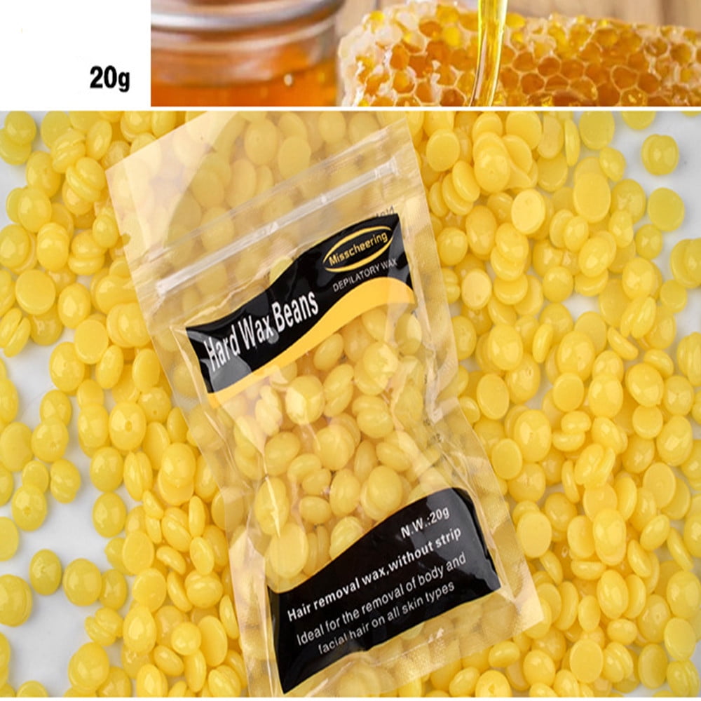 KEUSN No Strip Depilatory Hot Film Hard Wax Pellet Waxing Bikini Hair