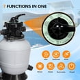 thumbnail image 2 of Filtro de arena para piscina VINGLI tanque de 12 pulgadas con bomba de 1/2 HP 2642 GPH, 2 of 8