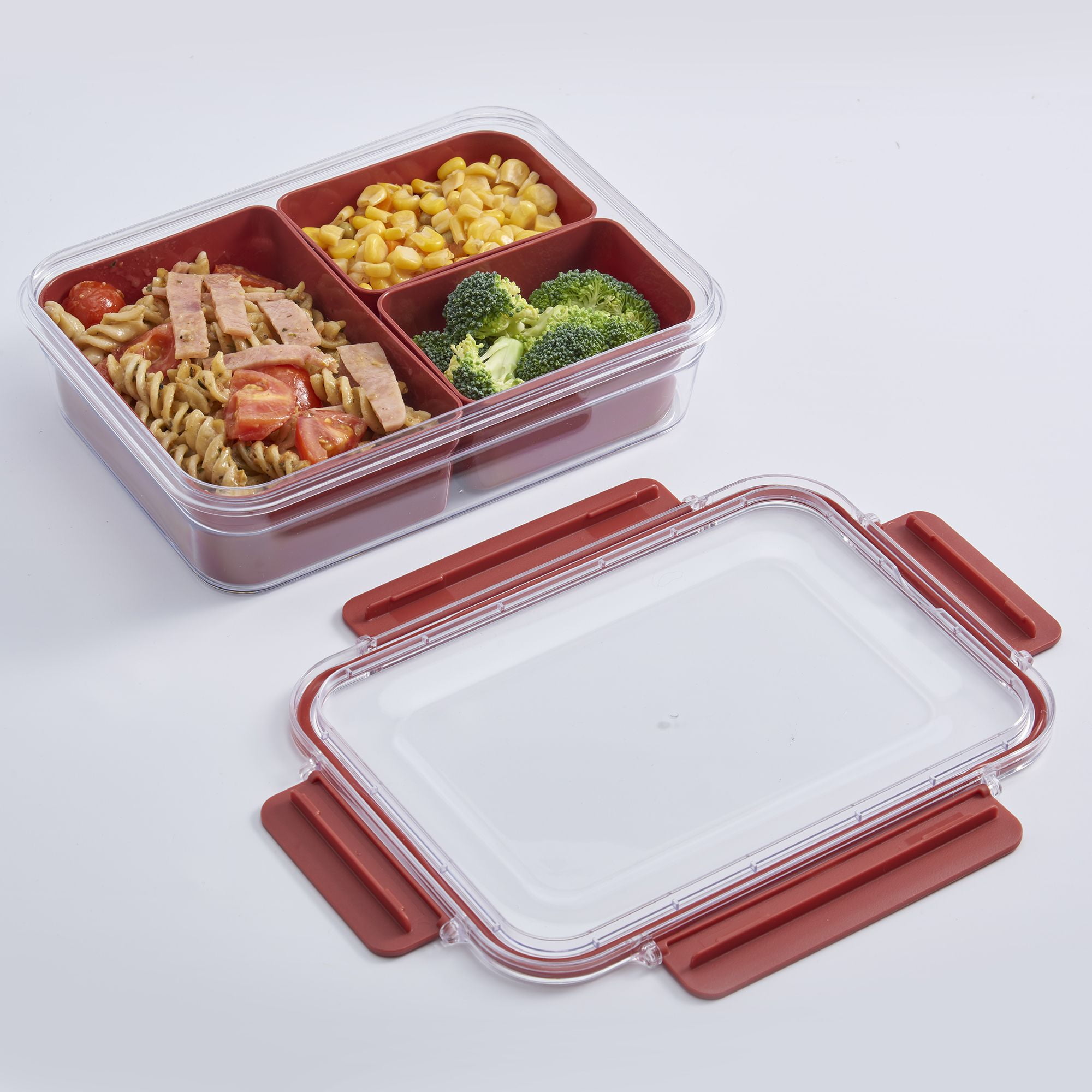 Mouliraty Bento Boxes Lunch Box Airtight Crisper Refrigerator Rectangular Kitchen Thickening Box Storage Box Lunch Box for Men, Kids, Women Kitchen