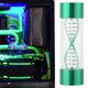 thumbnail image 2 of Medidor De Flujo De Agua, Medidor De Flujo De Refrigeración Por Agua De Latón, Práctico Para Sistema De Refrigeración Por Agua De Computadora ANGGREK Verde, 2 of 8