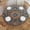 Style 6, variant on Natural Stone Mosaic Round Tablecloth Marble Elastic Fitted Table Covers for Indoor and Outdoor Kitchen Table Party Decorations