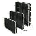 thumbnail image 6 of Sound Town Lightweight and Compact 6U ATA ABS Rack Case, with Slant Mixer Top, 21" Depth, 10U Top and 6U Side Spaces (STMR-A10X6U), 6 of 10