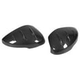 thumbnail image 2 of 2pcs Side Rearview Mirror Cover ABS Carbon Fiber Color Glossy Replacement for Civic 11th 2022, 2 of 9