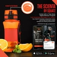 thumbnail image 7 of Squatz 17 Oz Poseidon Series Water Bottle for Protein and Fruit Shakes (Orange), 7 of 7