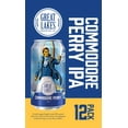 thumbnail image 3 of Great Lakes Commodore Perry IPA Craft Beer, 12 fl oz, 12 Pack Cans, 7.7% ABV, 3 of 6