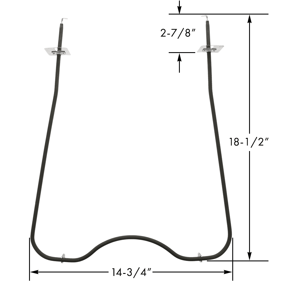 326791, Bake Element fits Roper, Kenmore, Whirlpool
