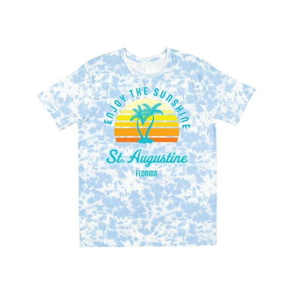 Inktastic Summer Enjoy the Sunshine St. Augustine Florida in Blue T-Shirt