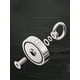 thumbnail image 4 of 1pc Salvage Strong Magnet, Powerful Ring Magnet, Super Magnetic Bath Magnet With Hook And Pocket, 4 of 5
