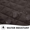 thumbnail image 4 of Housse de Sofa Inclinable Matelassée Réversible, Protège-Meubles Résistant à l'Eau, Housse de Canapé Lavable avec Sangles Élastiques pour Enfants, Chiens, Animaux (Fauteuil Inclinable, Chocolat/beige), 4 of 7