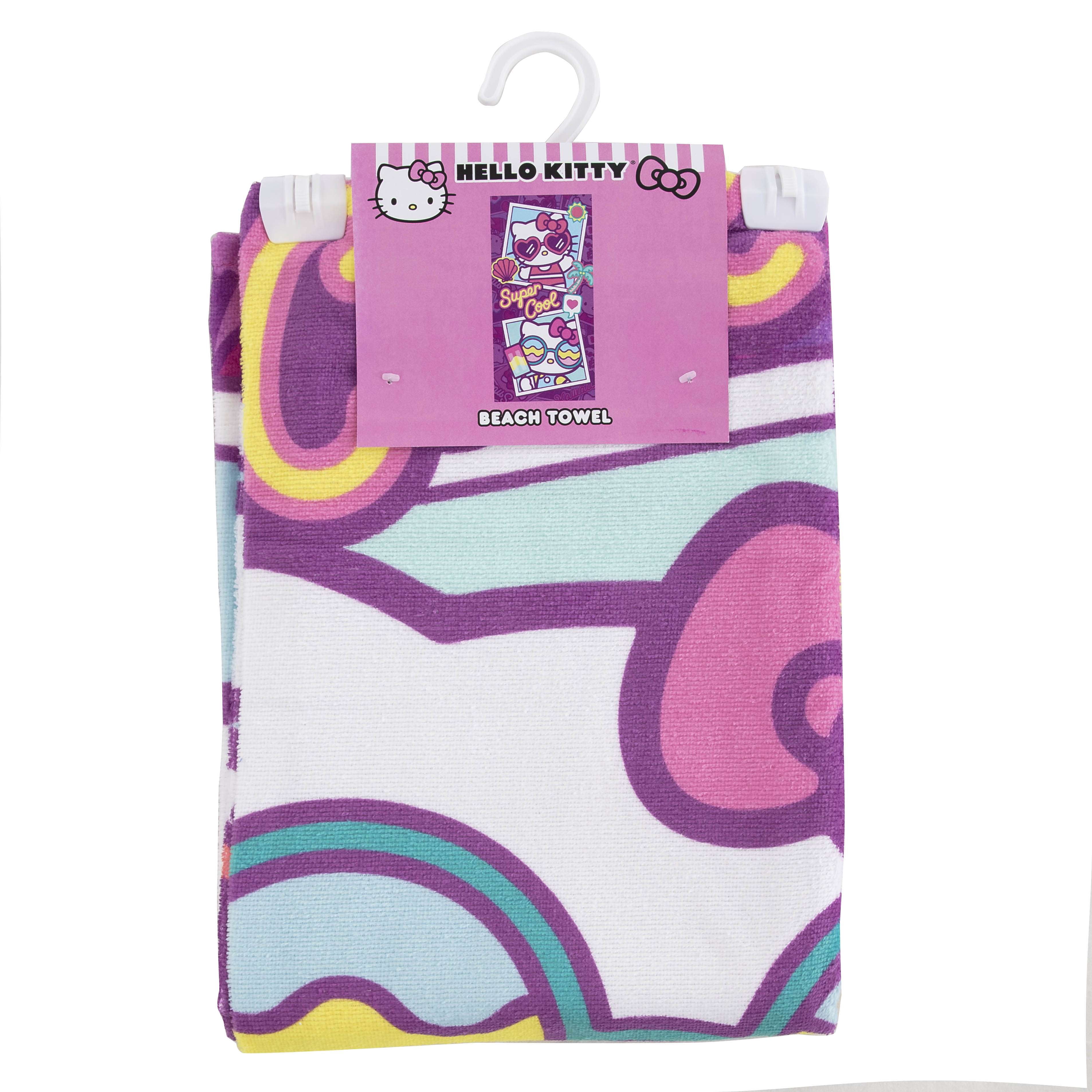Hello Kitty Cool Summer 30in x 60in Beach Towel