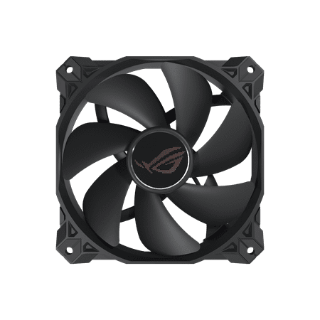 ASUS ROG Strix XF120 Whisper-Quiet, 4-pin PWM Fan for PC Cases, radiators or CPU Cooling (120mm, up to 400,000 Hours lifespan, Magnetic-Levitation, 1800RPM)