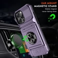 thumbnail image 5 of Fashion Case with Holder Stander Kickstand Drop Resistant Shockproof Case For iPhone 16 Pro (6.3inch), 5 of 7