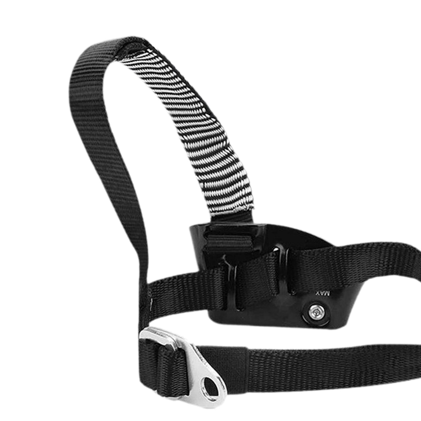 harayaa Climbing Ascender for 8-13mm Rope for Tree Climbing Outdoor Sports Exploring Left Foot Black