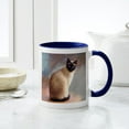 thumbnail image 4 of CafePress - Cat 613 Siamese Mugs - 11 oz Ceramic Mug - Novelty Coffee Tea Cup, 4 of 4