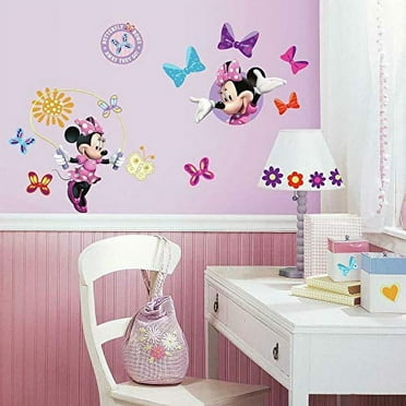 Disney Minnie Bow-Tique Peel and Stick Wall Decals by RoomMates, RMK1666SCS