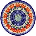 thumbnail image 2 of Polmedia Grecian Fields Polish Pottery Decorative Plate, 2 of 6