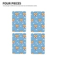 thumbnail image 3 of Car Fragrance Piece Four Pieces Of Fresh Air Lavender Smell Contains Lanyard Plastic Film Wrapped For The Bathroom Bed In The Car Room Animal Dog Cartoon Pattern With Bones Rectangle, 3 of 8