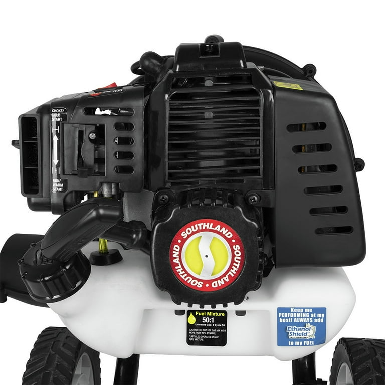 Southland 170 MPH 520 CFM 43 cc Gas Wheeled Outdoor Blower Southland 170 MPH 520 CFM 43 cc Gas Wheeled Outdoor Blower