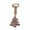 Gold, variant on Mecorevxz Christmas Tree Shaped Keychain Cute Personalized Bag Pendant Genned with Diamonds,Christmas Gifts(green)