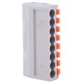 thumbnail image 3 of Conector De Cableado, Bloque De Terminales De Plástico De Nailon De Tamaño Estándar 250 V 32 A Para Cables Duros De 4 Mm² 11-28 AWG, 3 of 7