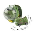 thumbnail image 5 of Meggemo Mini Alloy RC Dinosaur Watch Toy - Remote-Controlled Racing Car Design, Ideal for On-the-Go Play & Holiday Gifting for All Ages, 5 of 5