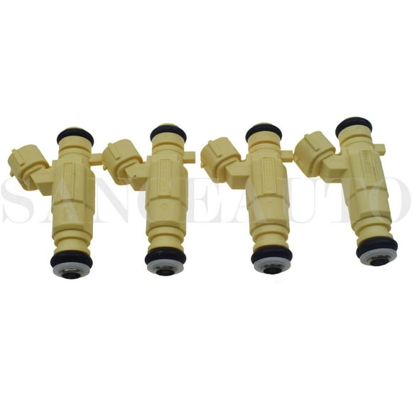 4 Piece ISANCE Fuel Injector for Hyundai for Elantra for Tucson Tiburon Coupe 35310-23600-