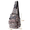 thumbnail image 2 of Gustave Travel Crossbody Sling Bag for Men Chest Pack Backpack Compact EDC Small Sling Shoulder Daypack Outdoor Sport Bags, 2 of 9
