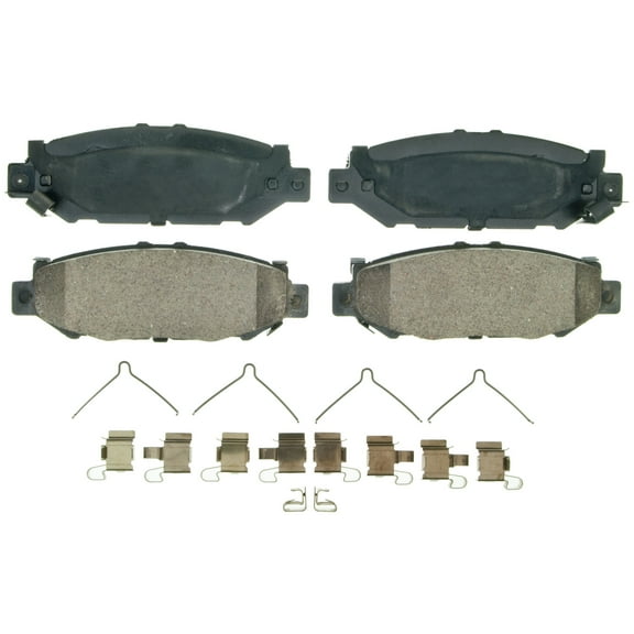 Wagner QuickStop ZD572 Ceramic Disc Brake Pad Set Fits select: 1992-2000 LEXUS SC, 1993-1998 TOYOTA SUPRA