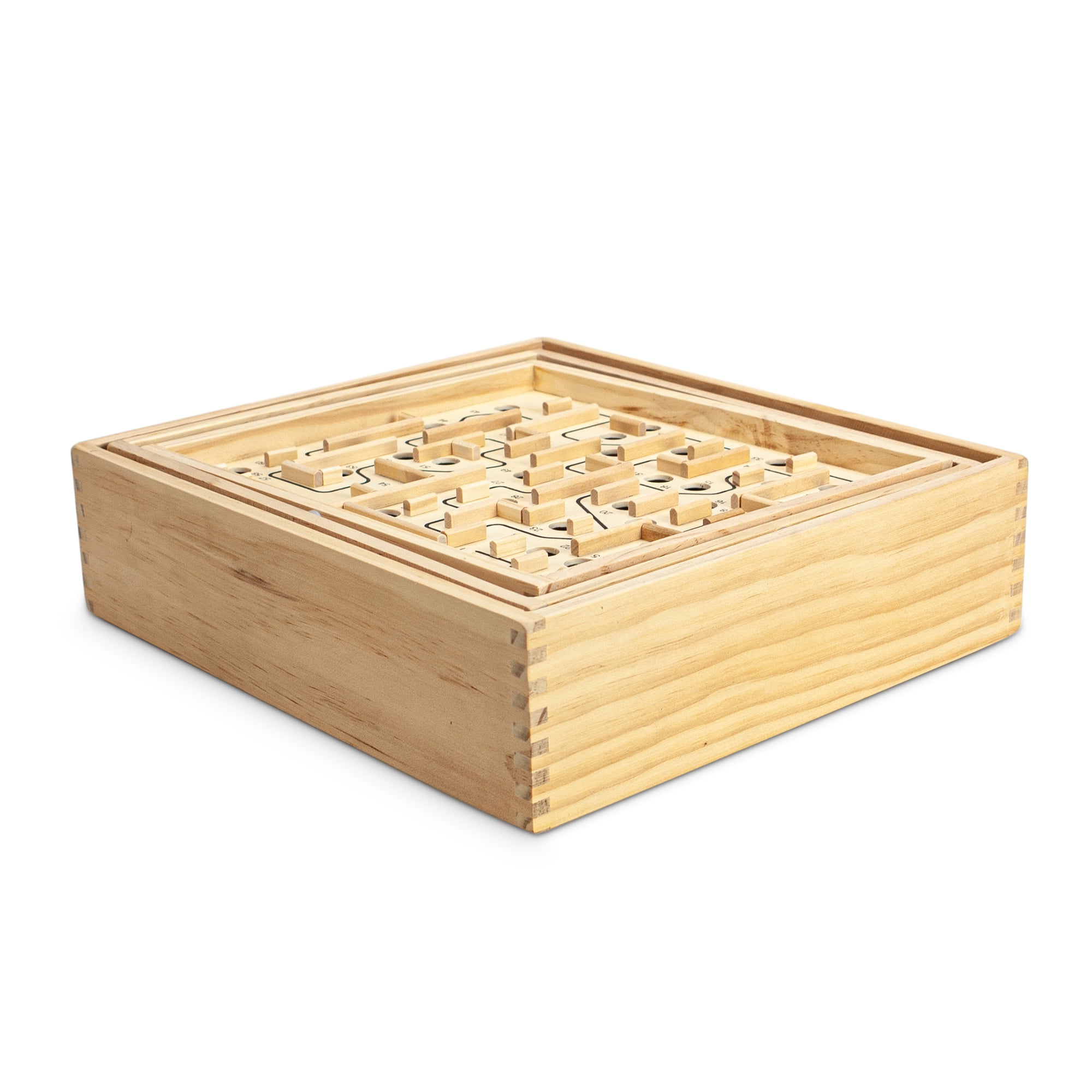 ZUKY - PINE WOODEN LABYRINTH GAME