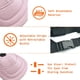 thumbnail image 3 of Gorra de pato para las cuatro estaciones para mascotas, tocado para gatos y perros, gorra de béisbol con protección solar rosa, 3 of 5